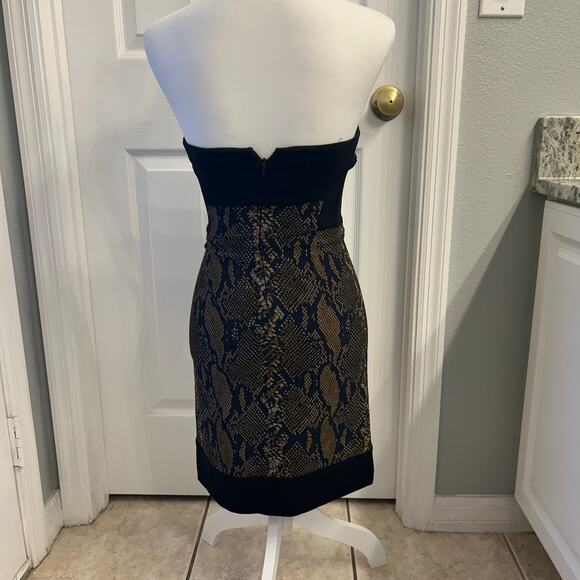 Designer Diane von Furstenberg DVF Corset Mini Dress XS 0–2 Authentic - Picture 2 of 7